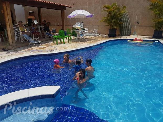 Piscina em concreto