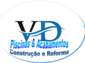 Logo VD Piscinas e Acabamentos.