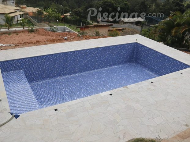 Uma piscina que fizemos em Itatiba