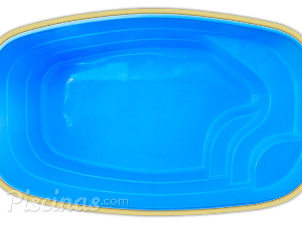 Piscina de fibra 4,50x2,70x1,30