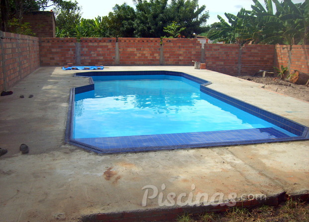 Piscina de concreto