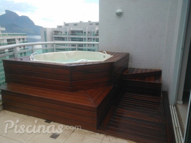 Deck para spa