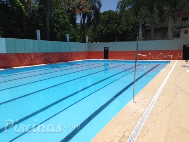 Piscina com vinil