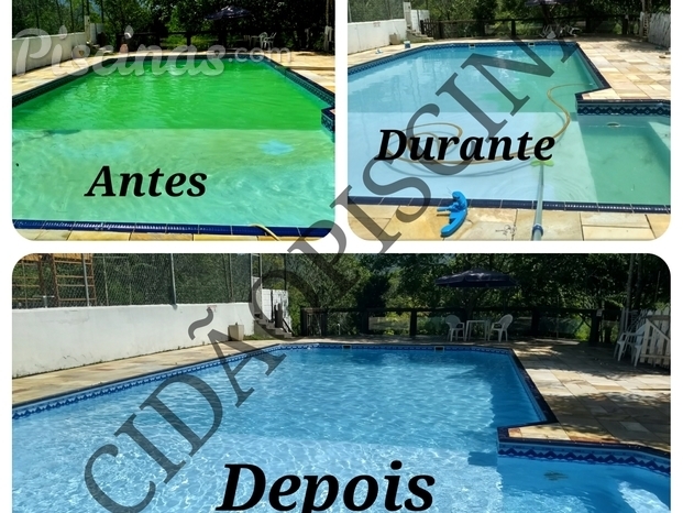 Piscina de 200 mil litros