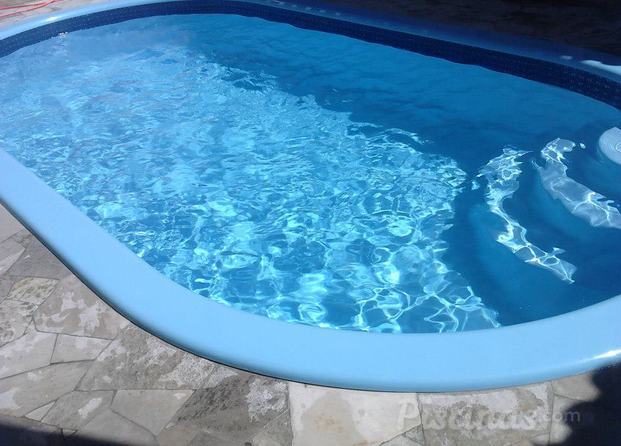 Piscina de fibra