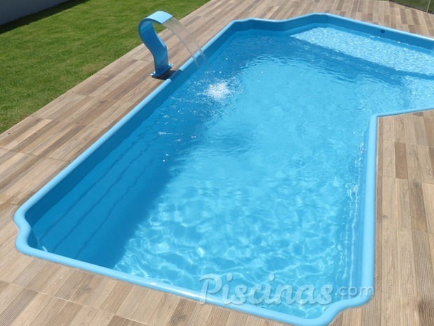 Piscina de fibra